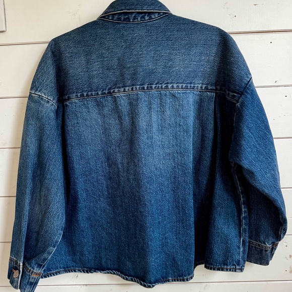 Mila Owen Oversized denim jacket by EDWIN (Japanese) - Picture 2 of 7